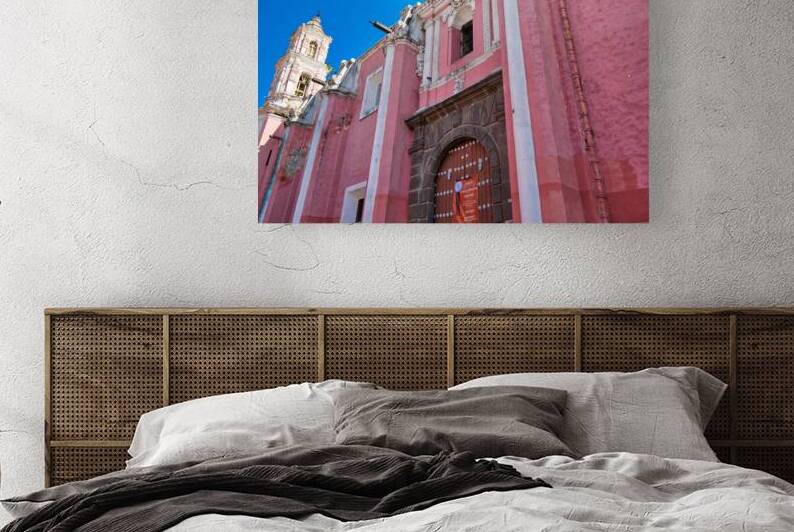 Puebla Mexico 20 April 2018: Colorful colonial Puebla streets  by Elijah Lovkoff