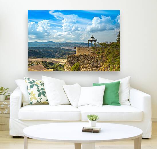 Ronda Spain October 12 2018: Scenic Andalusian landscapes near by Elijah Lovkoff