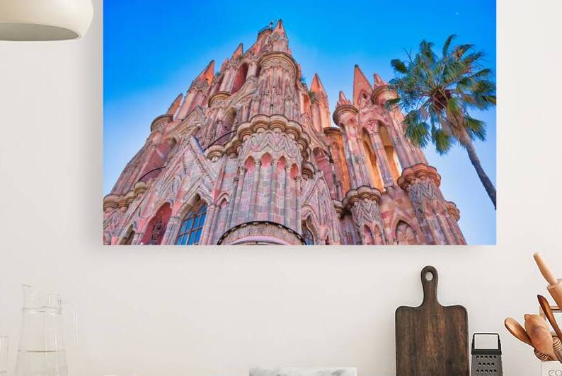 San Miguel de Allende Landmark Parroquia De San Miguel Arcangel by Elijah Lovkoff