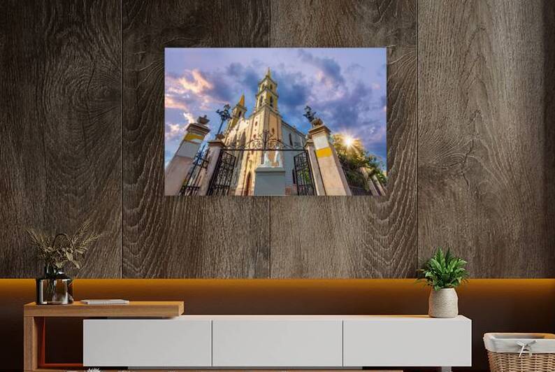 Immaculate Conception Cathedral in Mazatlan historic city center Centro Historico by Elijah Lovkoff