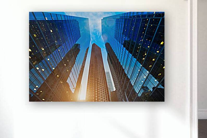 Toronto financial district skyline modern architecture by Elijah Lovkoff