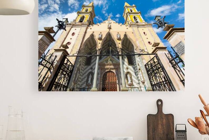 Immaculate Conception Cathedral in Mazatlan historic city center Centro Historico by Elijah Lovkoff