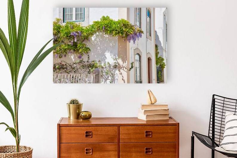 Scenic Cascais streets in historic center by Elijah Lovkoff
