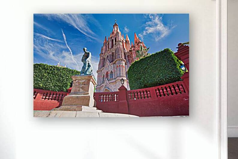 San Miguel de Allende Landmark Parroquia De San Miguel Arcangel by Elijah Lovkoff