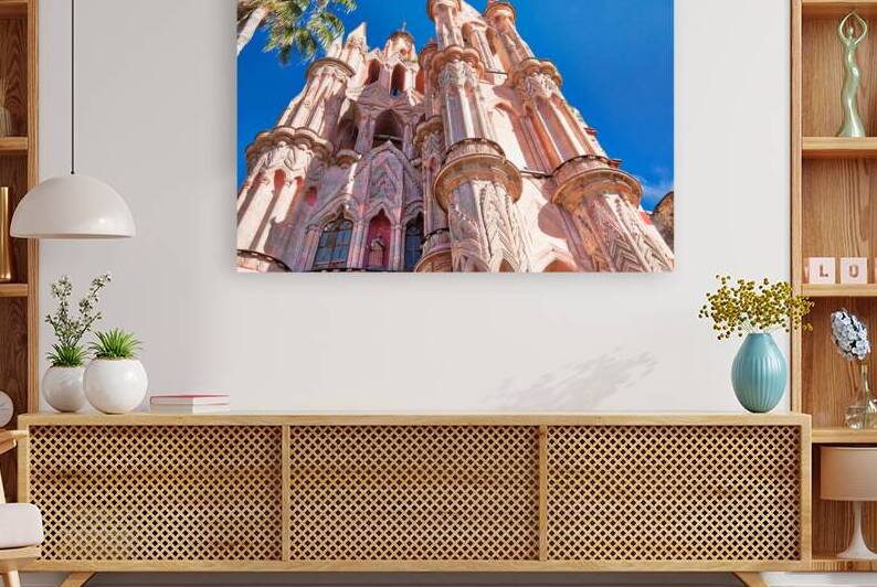 San Miguel de Allende Landmark Parroquia De San Miguel Arcangel by Elijah Lovkoff