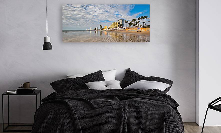 Mazatlan Golden Zone Zona Dorada famous touristic beach and r by Elijah Lovkoff