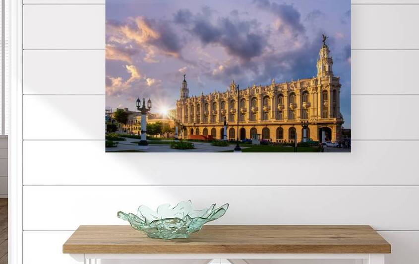 Havana Gran Theater Gran Teatro de La Habana  a home to the Cuban National Ballet located in front of El Capitolio in Old Havana City Center Havana vieja by Elijah Lovkoff
