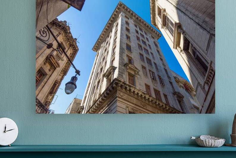 Obispo street a scenic colorful Old Havana street in historic city center Havana Vieja by Elijah Lovkoff