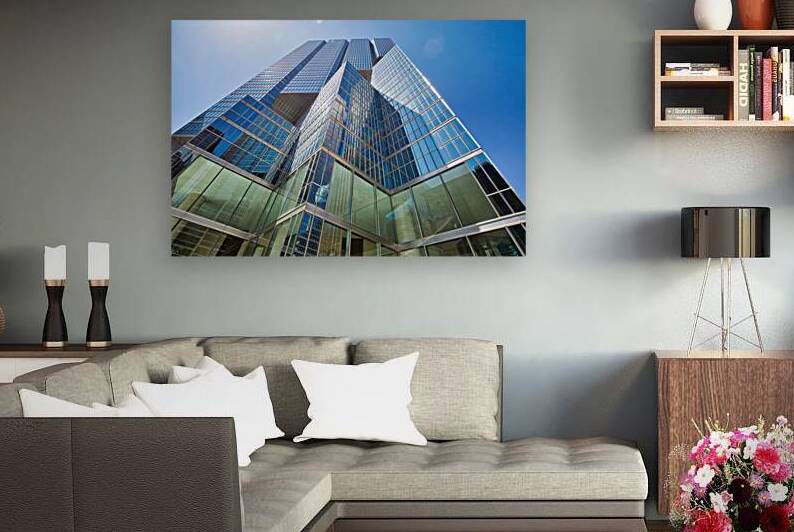 Toronto Canada March 1 2019: Scenic Toronto financial district skyline in city downtown by Elijah Lovkoff