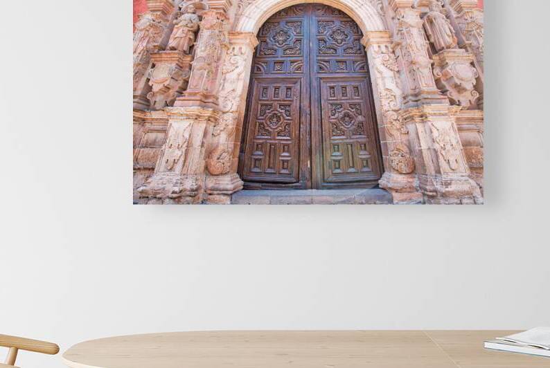 Scenic Guanajuato churches in historic city center by Elijah Lovkoff