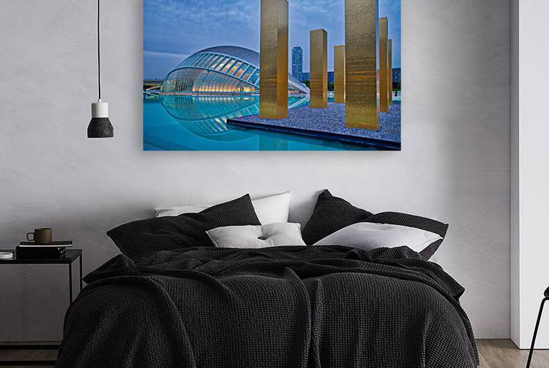 Valencia Spain   October 25 2017: City of Arts Famous archite by Elijah Lovkoff