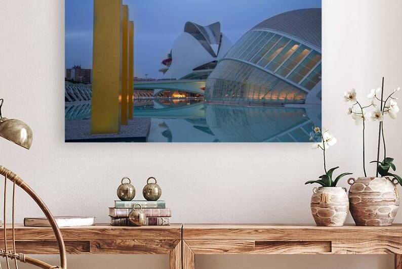 Valencia Spain 10 April 2019: The Science Museum of Principe F by Elijah Lovkoff
