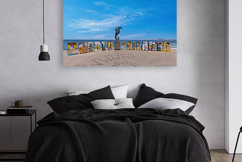 Mexico Puerto Vallarta sea promenade El Malecon with ocean lookouts and beaches by Elijah Lovkoff