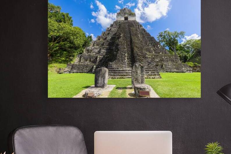 Ancient Mayan Tikal Pyramids in Guatemala a major tourist attraction by Elijah Lovkoff