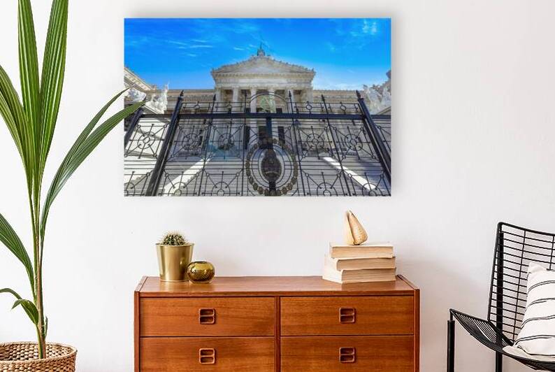 Buenos Aires National Congress palace building in historic city center by Elijah Lovkoff