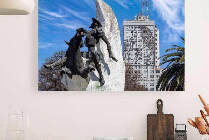9 de Julio Avenue a central Avenue in Buenos Aires. Its name honors Argentina Independence Day by Elijah Lovkoff