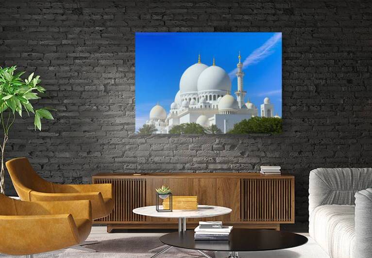Abu Dhabi Grand Mosque Iconic Landmark and Architectural Marvel of UAE by Elijah Lovkoff