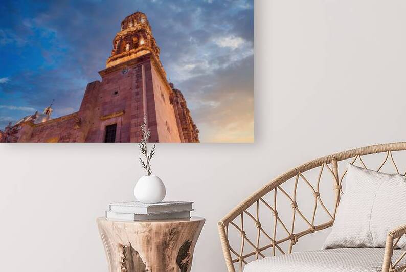 Mexico Catholic Cathedral Our Lady of Assumption of Zacatecas in Zacatecas historic city center by Elijah Lovkoff