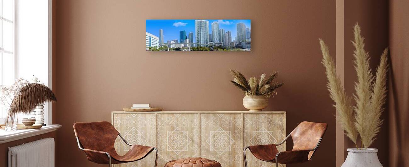 Miami luxury condominiums located near city financial center and Biscayne Bay by Elijah Lovkoff
