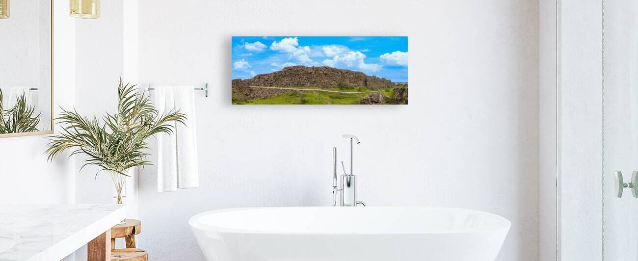 Thingvellir national park in near Reykjavik in Selfoss Iceland by Elijah Lovkoff