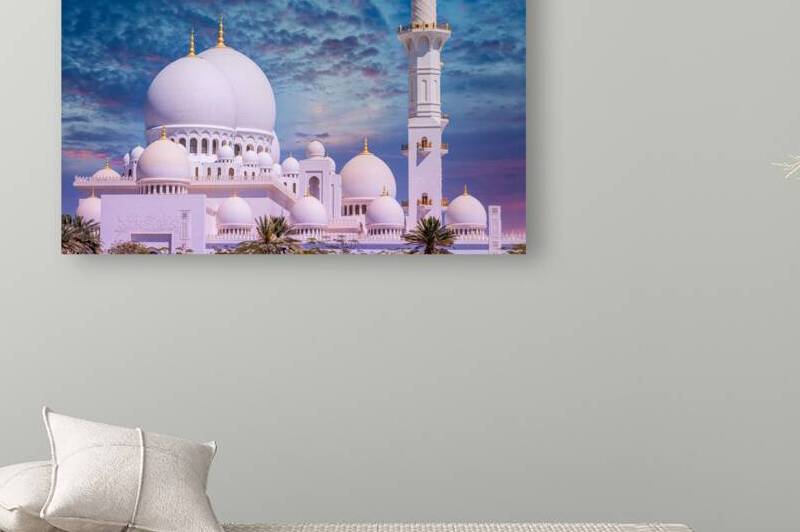 Abu Dhabi Grand Mosque Iconic Landmark and Architectural Marvel of UAE by Elijah Lovkoff