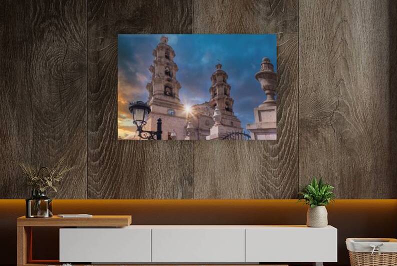 Mexico Aguascalientes Cathedral Basilica of Our Lady of the Assumption in historic city center located at Plaza de la Patria by Elijah Lovkoff