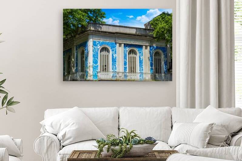 Uruguay Montevideo streets and architecture in historic city center famous tourist attraction by Elijah Lovkoff