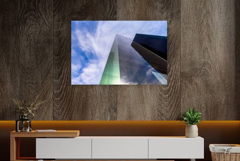 Argentina Buenos Aires panoramic financial center skyline and business development center by Elijah Lovkoff