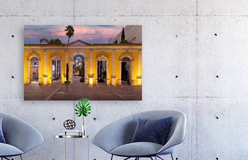 Central Mexico Aguascalientes catholic churches colorful streets and colonial houses in historic city center near Cathedral Basilica one of the main city tourist attractions by Elijah Lovkoff