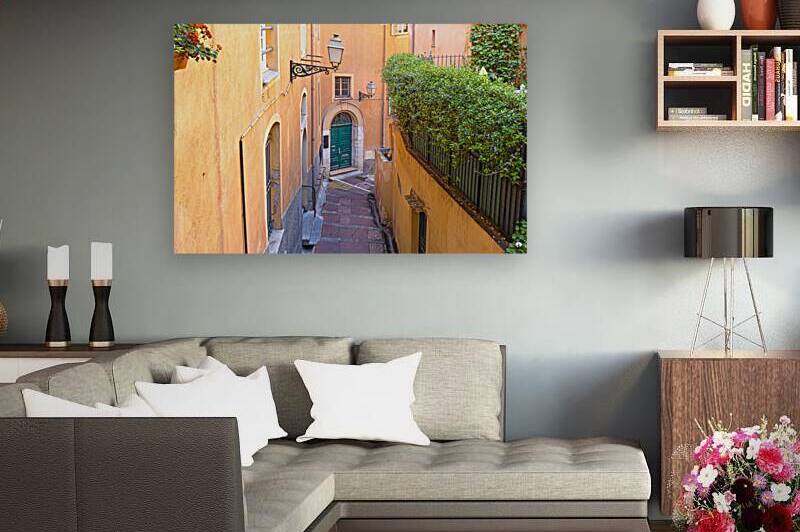 France French Riviera and Cote D Azur scenic streets of the old historic Nice city center by Elijah Lovkoff