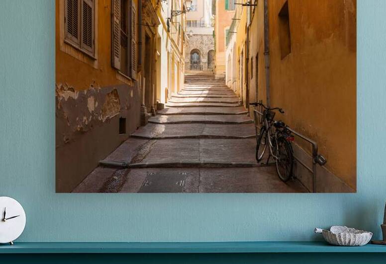 France French Riviera and Cote D Azur scenic streets of the old historic Nice city center by Elijah Lovkoff