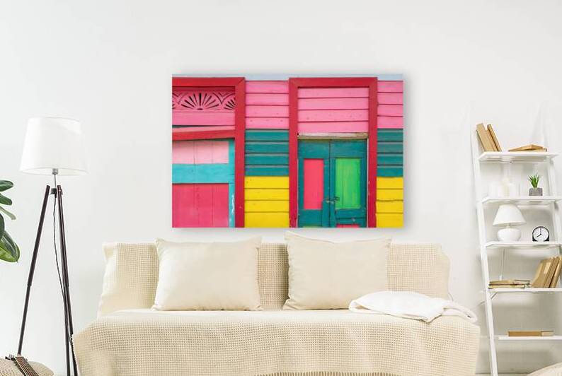 Dominican Republic colorful colonial streets of Puerto Plata by Elijah Lovkoff
