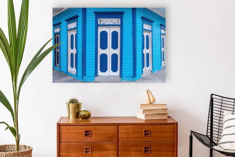 Dominican Republic colorful colonial streets of Puerto Plata by Elijah Lovkoff