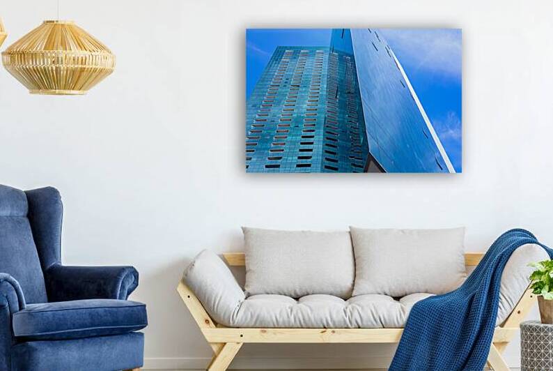 Argentina Buenos Aires panoramic financial center skyline and business development center by Elijah Lovkoff