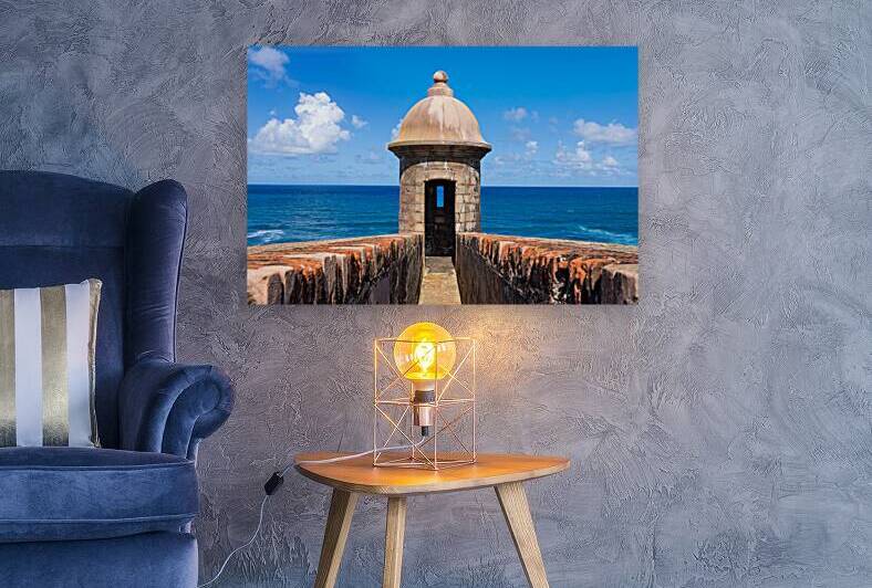 National park Castillo San Felipe del Morro Fortress in old San Juan Puerto Rico UNESCO site by Elijah Lovkoff