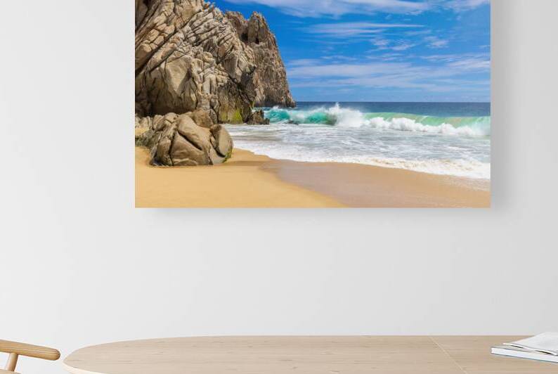 Mexico Los Cabos travel destination Playa Divorcio and Playa Amantes near Arch of Cabo San Lucas by Elijah Lovkoff