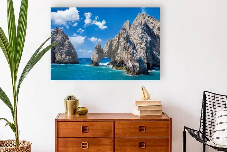 Mexico Los Cabos boat tours to tourist destination Arch of Cabo San Lucas El Arco and beaches by Elijah Lovkoff