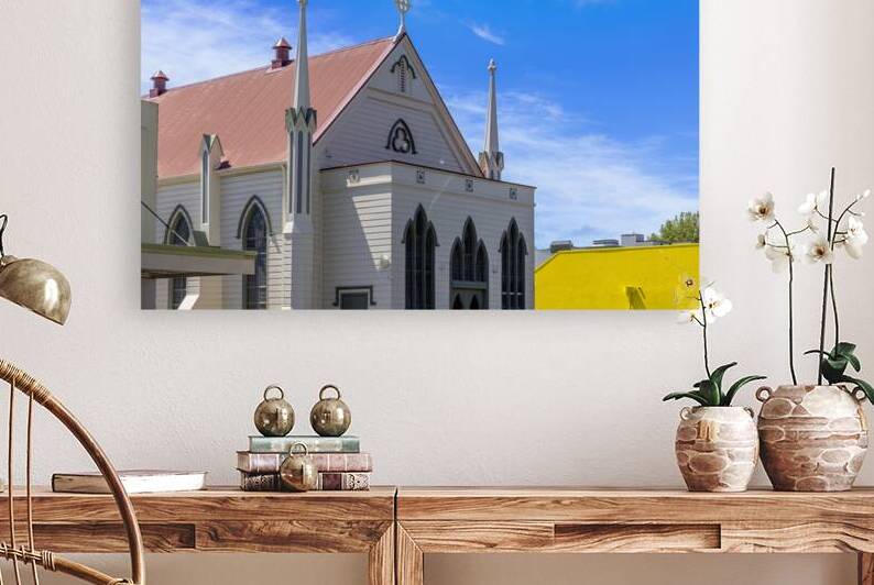New Zealand Napier churches in Art Deco city center. by Elijah Lovkoff