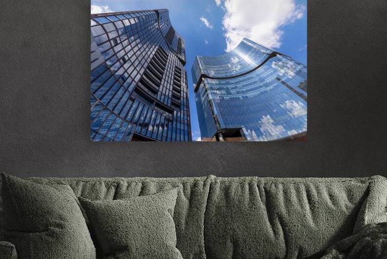 Zapopan modern financial center with trendy Andares shopping mall banks financial institutions and restaurants by Elijah Lovkoff