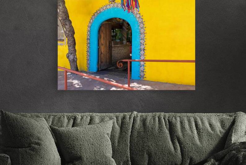 Scenic colonial streets and architecture of Cabo San Lucas in historic city center close to Marina and public beaches by Elijah Lovkoff
