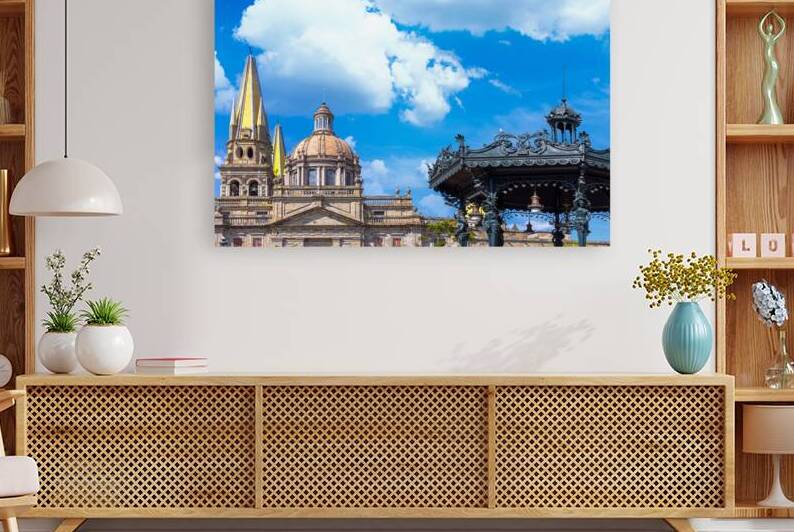 Mexico Guadalajara Cathedral Basilica in historic enter near Plaza de Armas and Liberation Square by Elijah Lovkoff