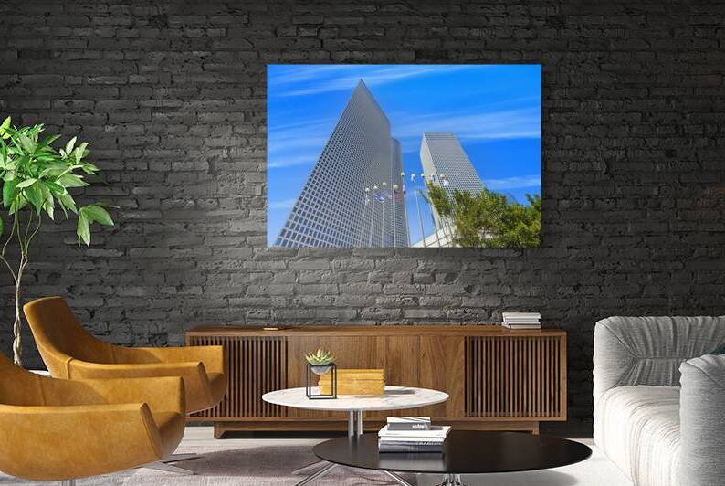 USA streets of Portland city downtown and financial center by Elijah Lovkoff