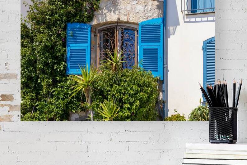 France French Riviera and Cote D Azur scenic streets of the old historic Antibes city center by Elijah Lovkoff