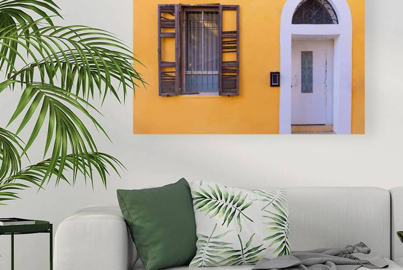 Israel Tel Aviv historic neighborhood Neve Tzedek with art galleries boutiques and old houses by Elijah Lovkoff