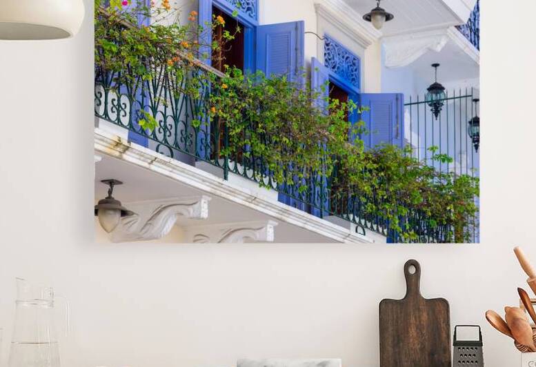 Panama Panama City historic center Casco Viejo colorful streets and colonial architecture by Elijah Lovkoff