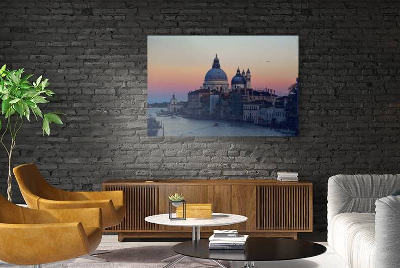 Santa Maria della Salute Cathedral   view from Academia bridge by Elijah Lovkoff