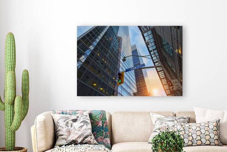 Skyline of Toronto financial district by Elijah Lovkoff