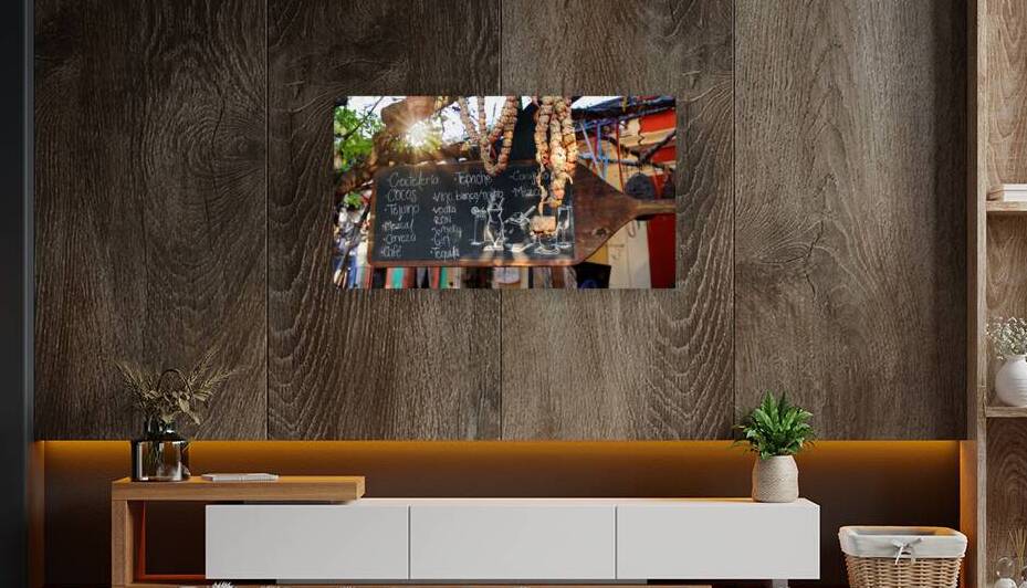 Mazatlan Old City cafes and restaurants in historic center near ocean Malecon and Plaza Machado by Elijah Lovkoff