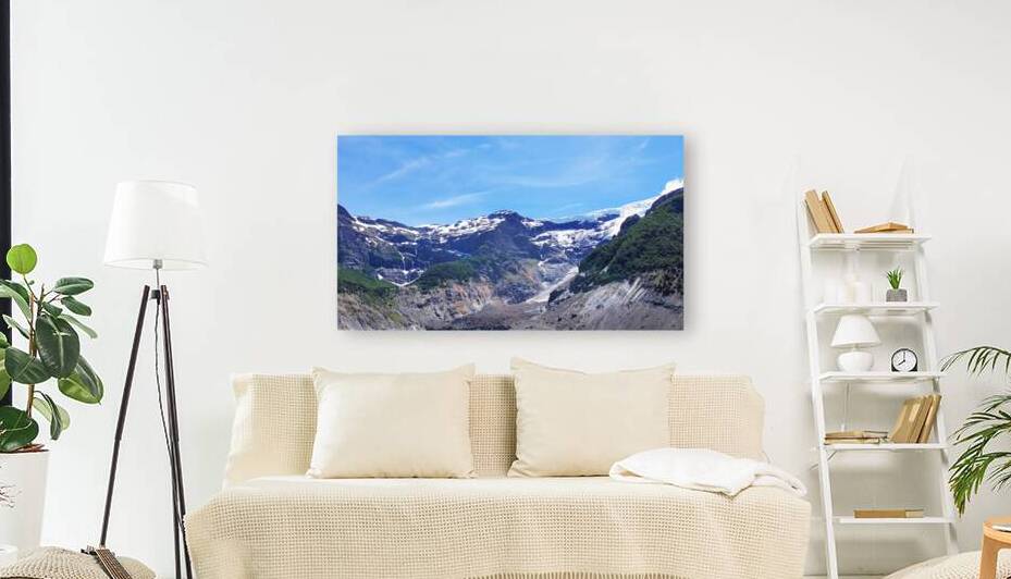 Argentina Patagonia Scenic panorama of Tronador peak in Nahuel Huapi national park by Elijah Lovkoff