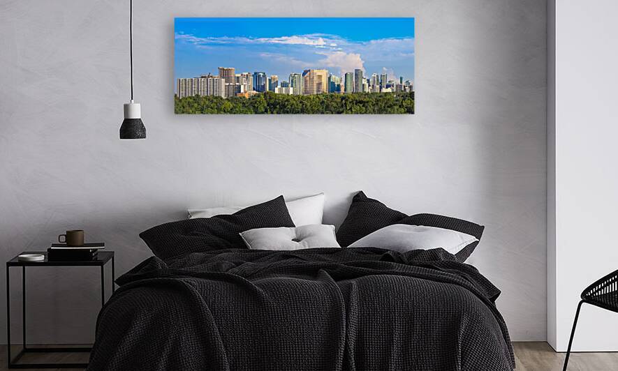 Panoramic View of North York part of Toronto GTA an economic hub outside Downtown Toronto by Elijah Lovkoff